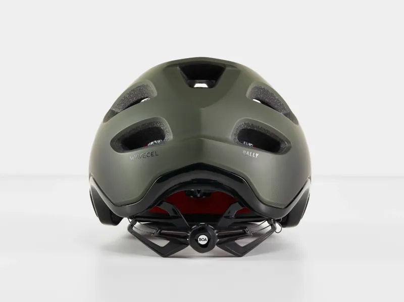 Trek Rally WaveCel Mountain Bike Helmet in Black/Olive Grey-3